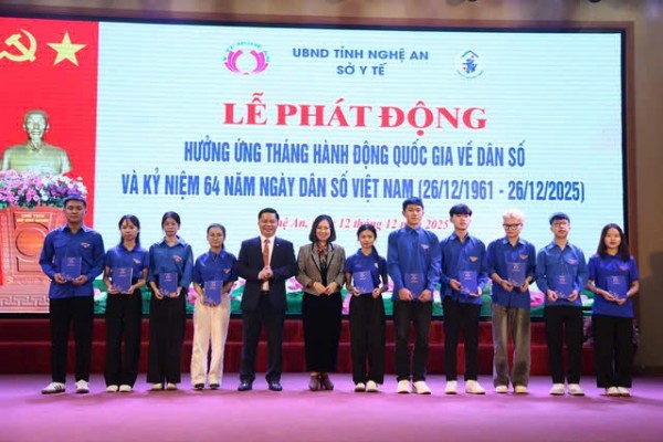 Nghệ An: Đầu tư cho công tác dân số là đầu tư cho phát triển bền vững